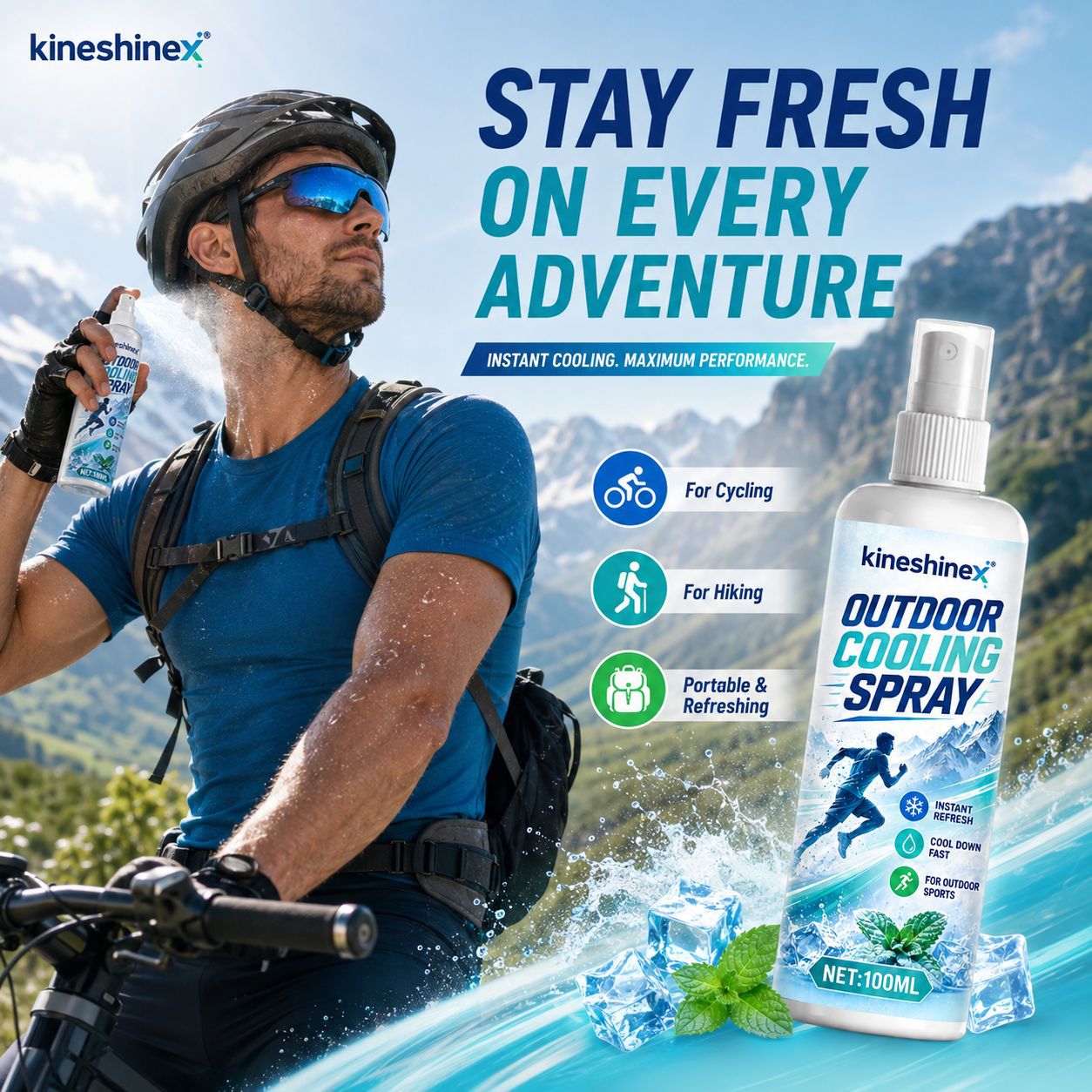 Semprotan Pendingin Luar Ruang - Misting Bottle Fine ulasan dan harga