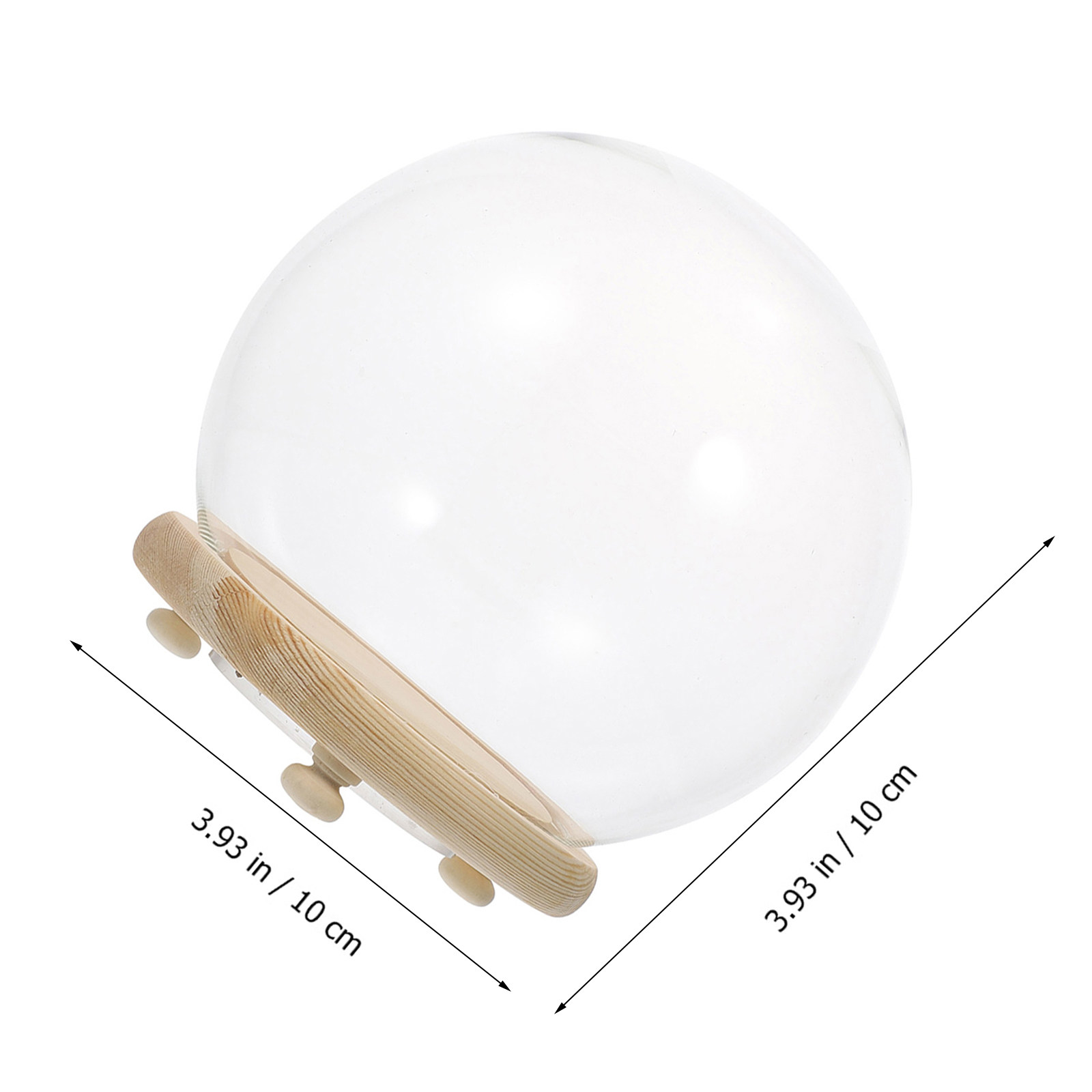 Kubah Kaca Transparan untuk Me - Plastic Dome Clear ulasan dan harga