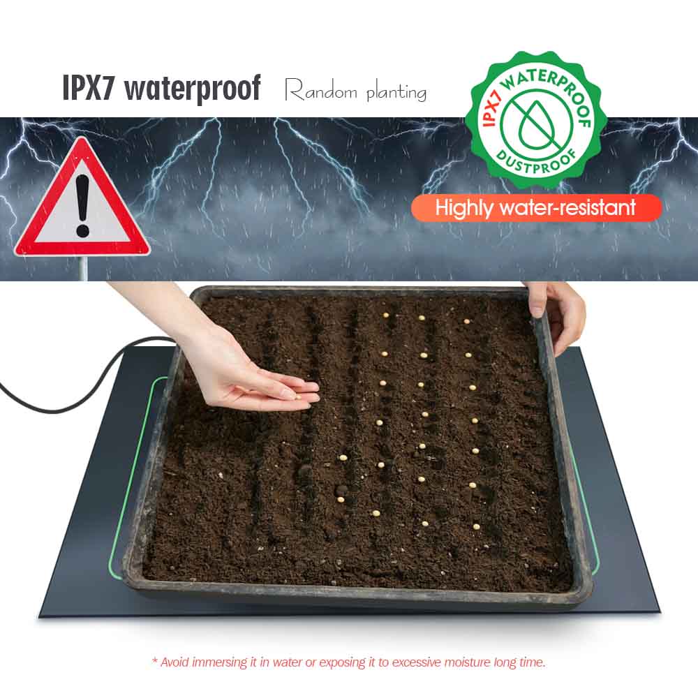 Bantalan pemanas tanaman 7-100 - Heat Mat Seedling ulasan dan harga