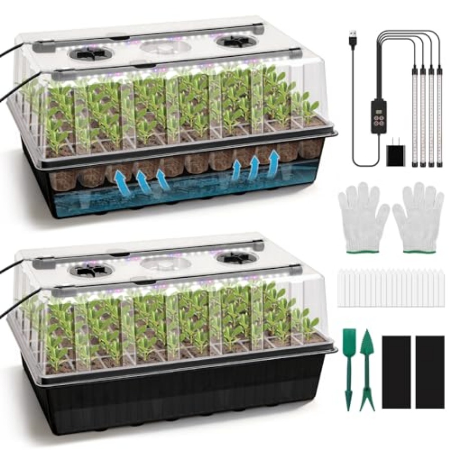 Baki Semai Benih Otomatis 120  - Humidity Dome Kit ulasan dan harga